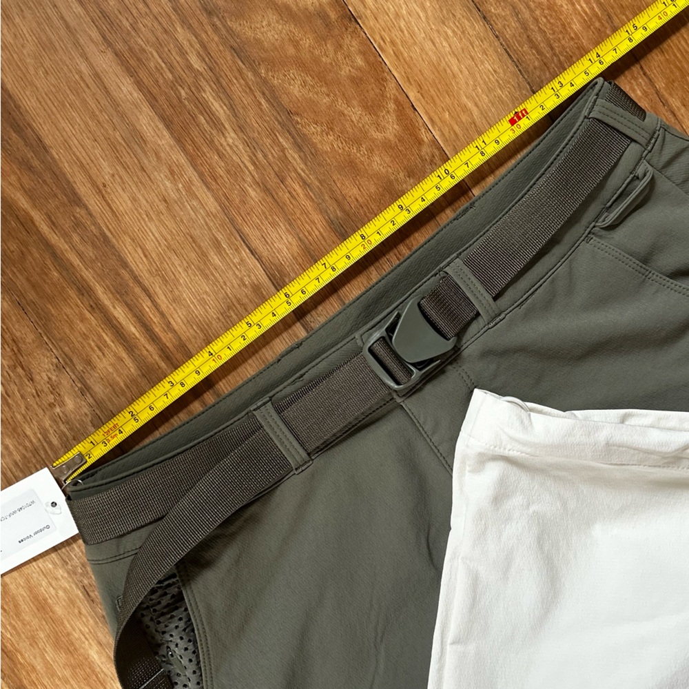 NWT outdoor voices‎ zip-off rectrek pants green size small women’s - Picture 9 of 10